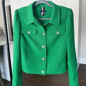 Tommy Hilfiger Vibrant Green Women's Blazer